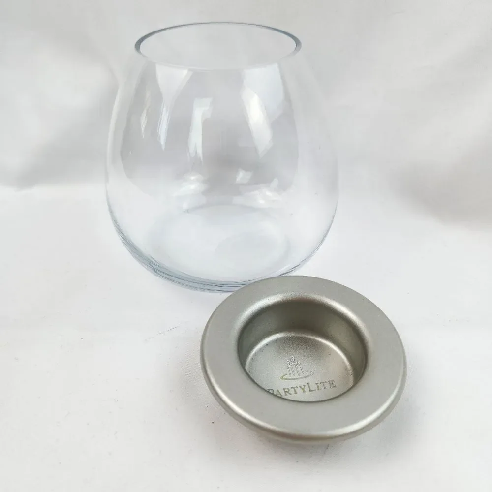 🩵Partylite Clearly Creative Customizable Tealight Candle Holder